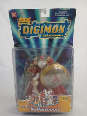 SEALED Digimon Season 3 Gallantmon Digital Monsters Bandai 2002 Digi-Warriors