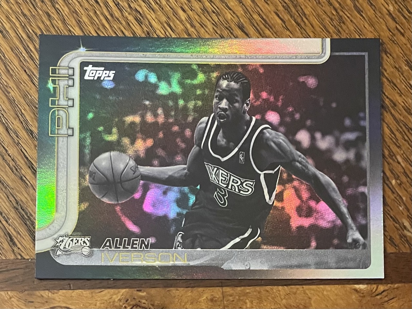 Allen Iverson #253 Basketball Cards 2025 Topps trading card — raw and PSA graded price guide
