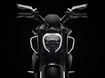 Stealth Max Spiegel zugelassen mit Logo für Ducati Diavel V4