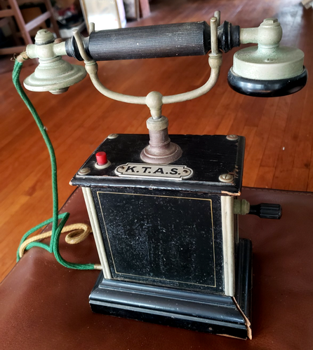ANTICO TELEFONO DANESE Kjobenhavns telefono Aktieselskab - Foto 2 di 18