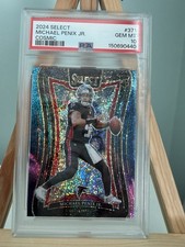2024 Michael Penix Jr. Select #371 Cosmic PSA 10 POP 1🔥💥