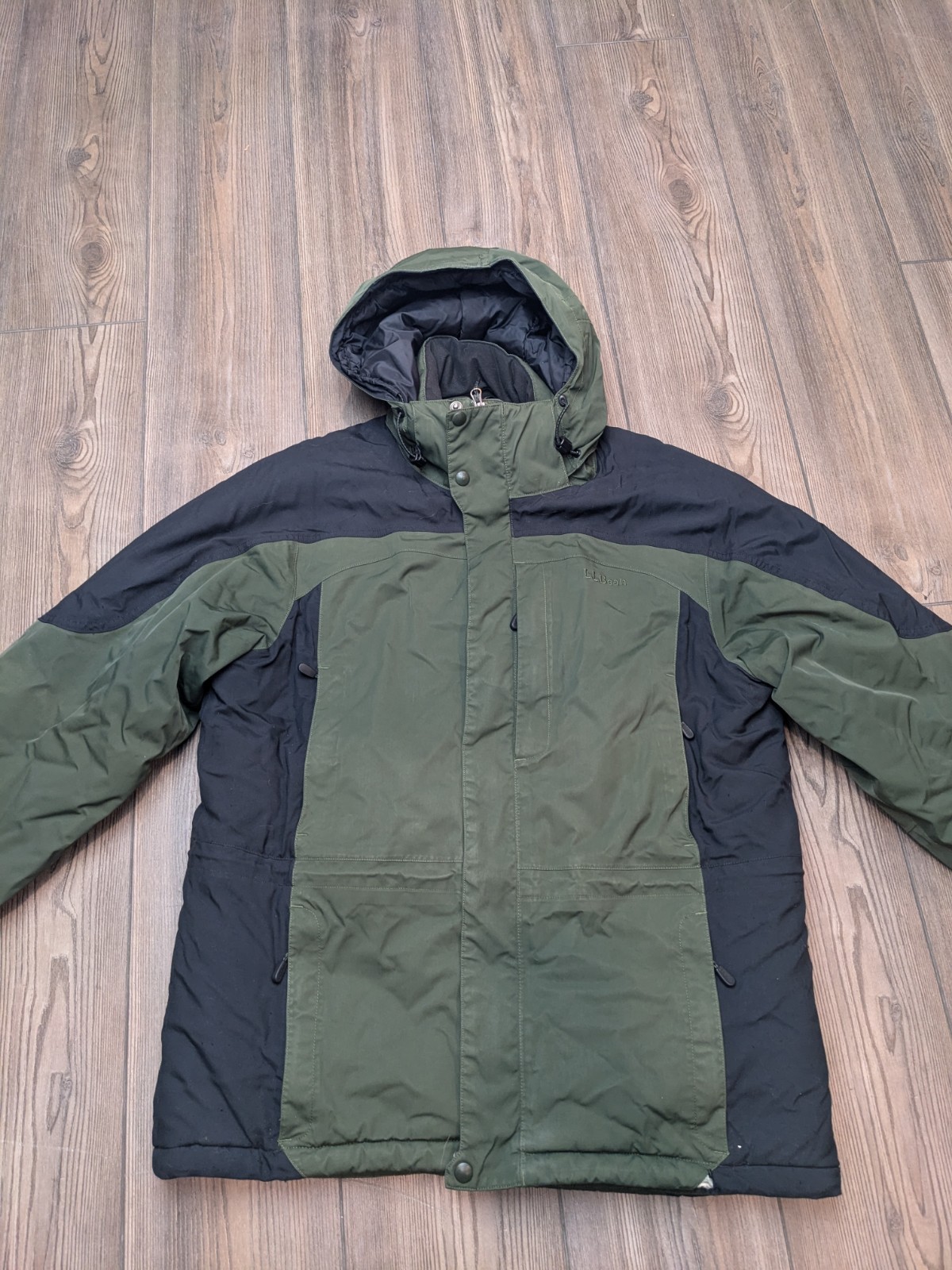 LL Bean Jacket Ripstop Nylon Thinsulate Quilted M… - image 15