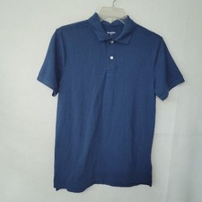 Goodfellow Co Shirt Mens M Blue The Every Wear Polo Standard Short Sleeve Golf