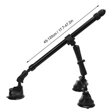 Suction Cup Mount + 120cm Selfie Stick For X5 X4 X3 X2 Action Camera