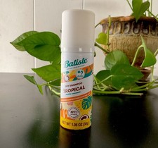 Batiste Dry Shampoo Tropical Exotic Coconut 1.06 Oz 30g Travel Purse Size Mini