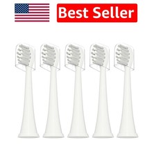 Sanitized Replacement Toothbrush Heads Compatible with TAO Clean - 5 Pack
