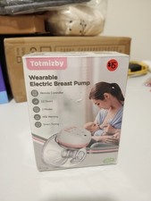 Totmizby Electric Breast Pump, 3 Mode  12 Levels, LED Display, Wearable...