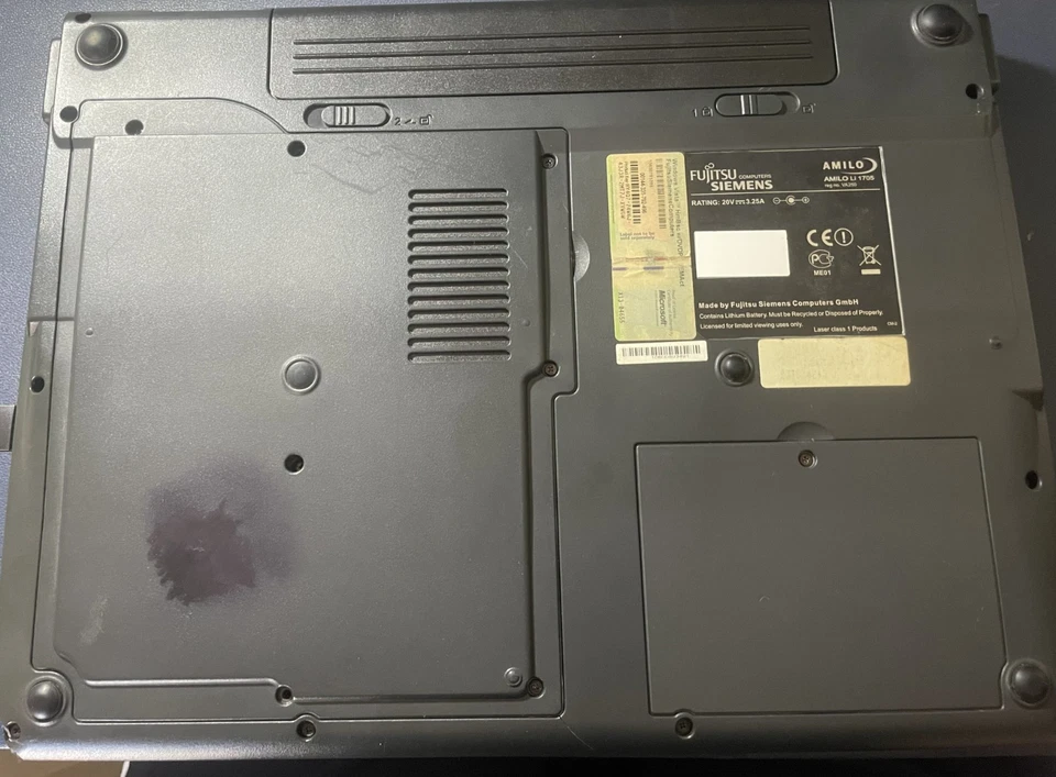 Fujitsu Siemens AMILO Li1705 con SSD, Windows 10 Pro RAM 2GB chiavetta Wi-Fi USB - Immagine 4 di 4