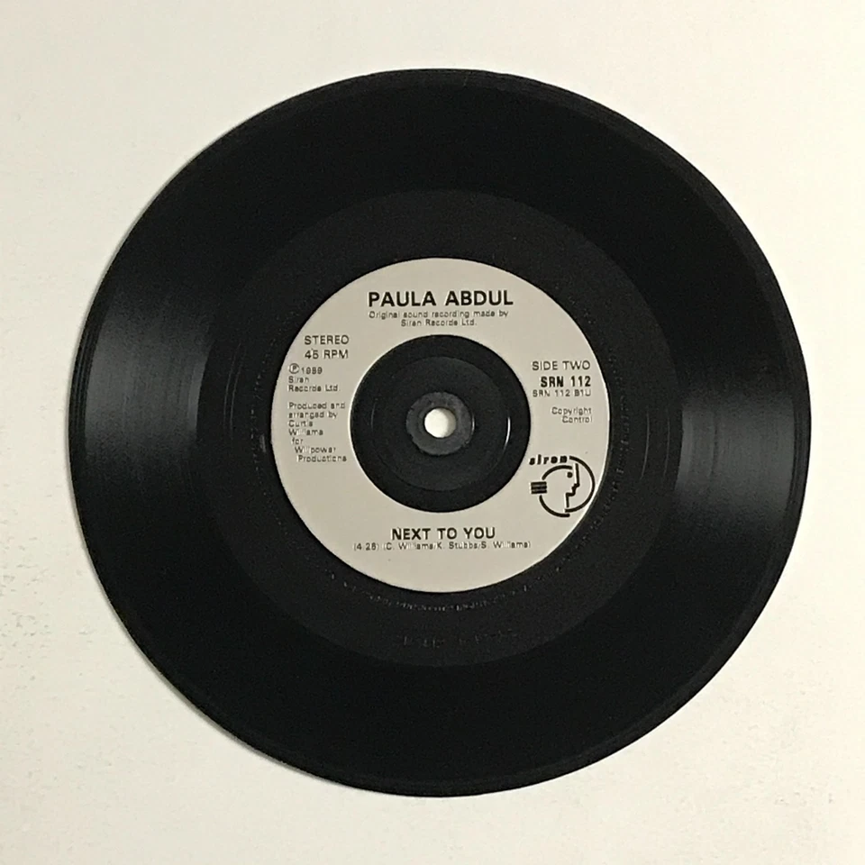 Paula Abdul - Cold Hearted 7" Vinyl Record A1/B1 - VUS 27 EX/NM - Image 3 of 4