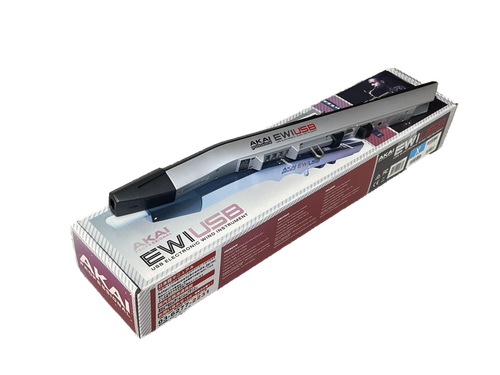 AKAI EWI USB Electronic Wind Instrument MIDI Controller w/ Original Box Tested - Afbeelding 1 van 17