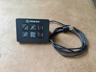 Elgato Stream Deck Mini 20GAI9901 Black 6 customizable LCD