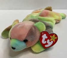 Ty Beanie Babies - Sammy the Bear - (1999, Retired) Tye Dyed Multicolor MWMT