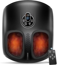 Foot Massager Machine with Heat Shiatsu Deep Kneading for Tired Muscles FSA/HSA