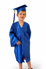 Kids Graduation Cap  Gown Set
