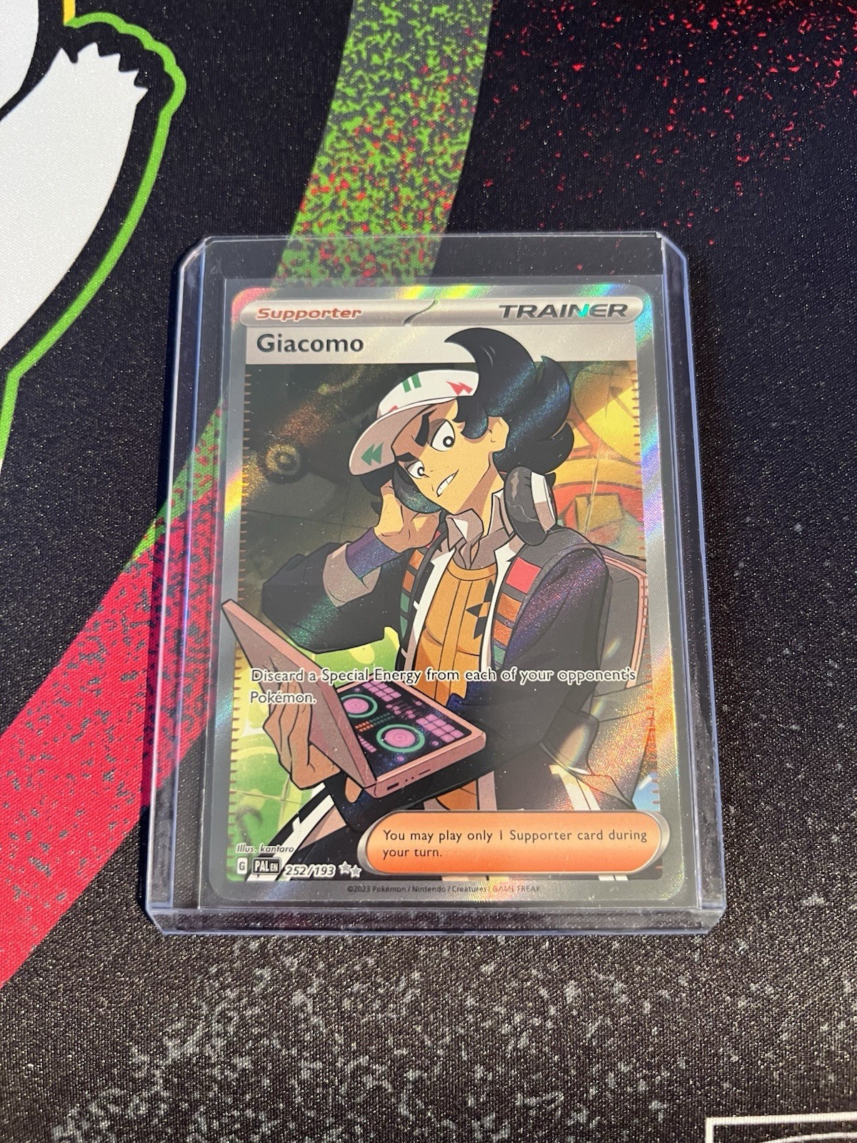 Giacomo - 252/193 SV02: Paldea Evolved NM Pokemon TCG Pokemon