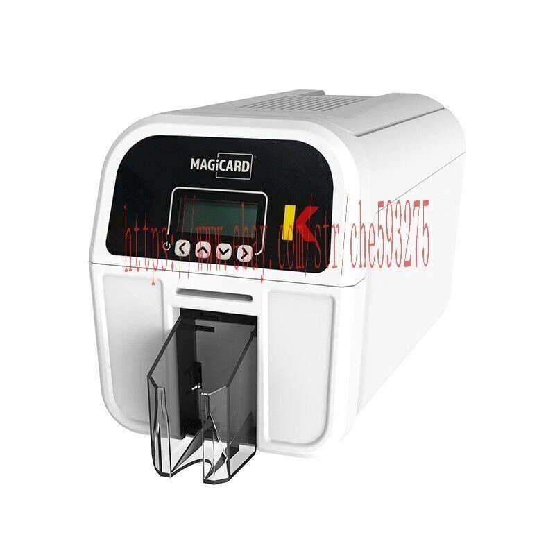 Magicard K Dual Sided Photo ID Card Printer 600DPI USB Ethernet Port w/ PSU New - Image 3 of 4
