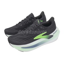 Brooks Glycerin Max 2 Phantom White Green Gecko Men Road Running 1104791D-091