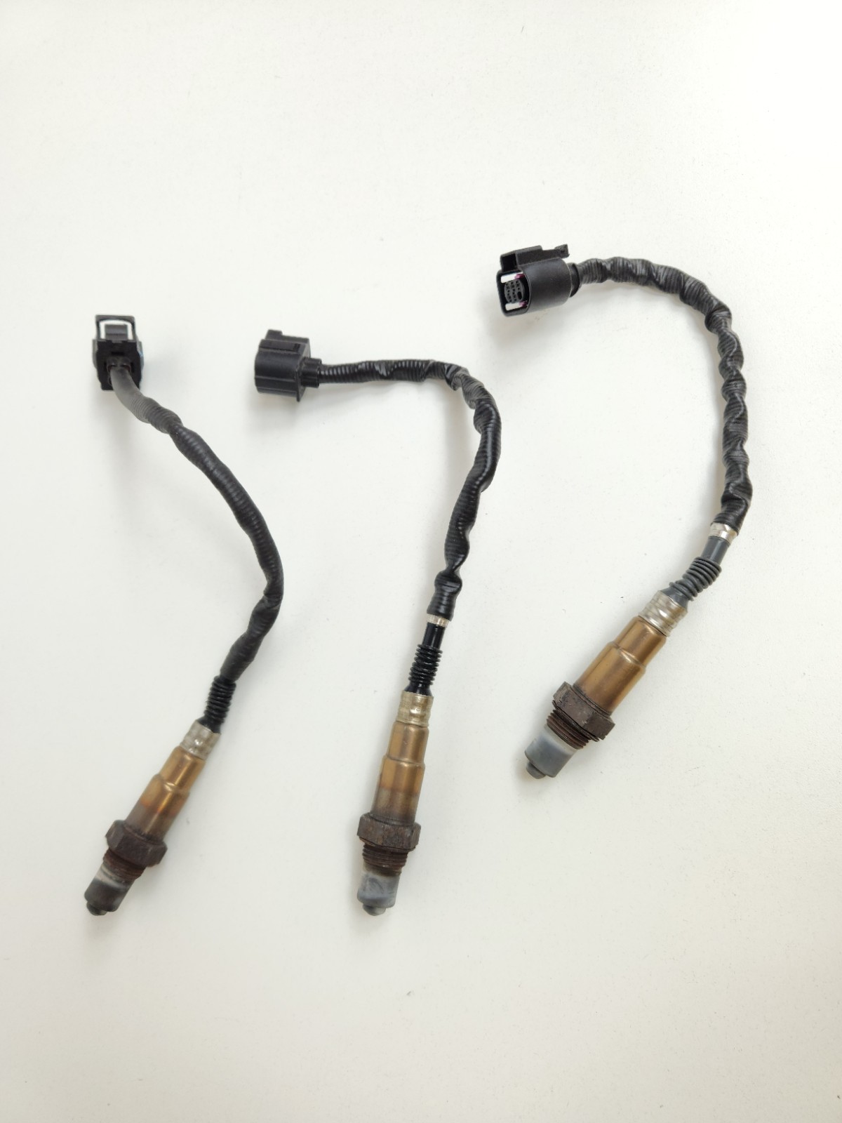 2015-2016 MCLAREN 650S FRONT REAR AIR FUEL RATIO OXYGEN O2 SENSOR SET OF 3 OEM 