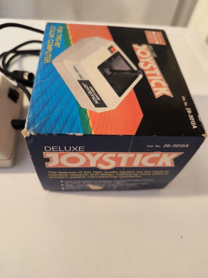 Radio Shack TRS 80 Coco 2 Coleco Computer Deluxe Joystick Mit OVP - Bild 3 von 4