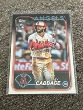 2024 Topps Series 1 - #321 Trey Cabbage (RC) Los Angeles Angels 
