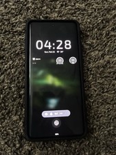 Motorola Edge 2025 Black Smartphone Fingerprint Sensor USB-C