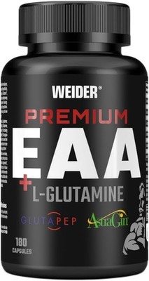 Weider Premium EAA + L-Glutamine Caps 180 Caps Amino Kapseln Aminosäuren