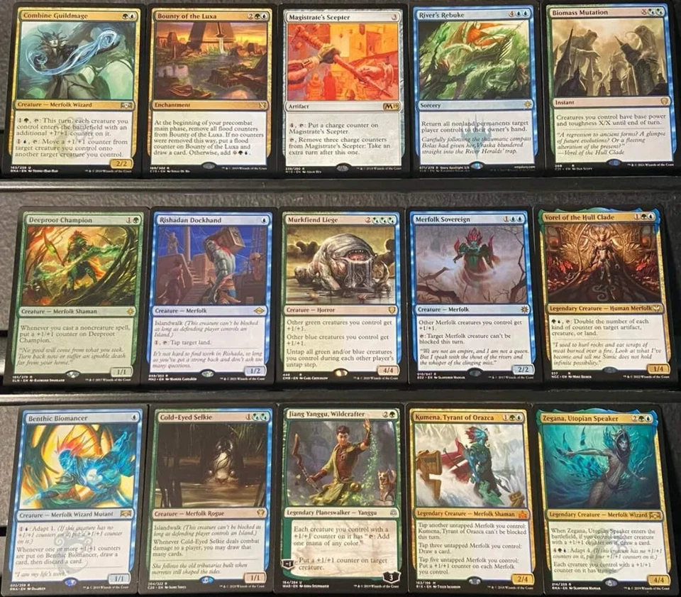 ***Custom Commander Deck*** Kumena, Tyrant of Orazca - Merfolk - EDH MTG Magic - Image 3 of 4