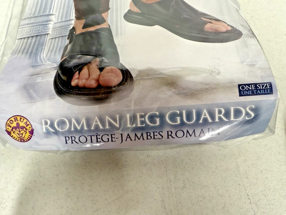 RUBÍES DIOSES Y DIOSAS Talla Única PIERNA ROMANA ESPINILLERAS Edad 14+ ¡ENVÍO RÁPIDO! Foto 2 de 4