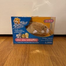 Zhu Zhu Pets Hamster Mr Squiggles Brown NIB / NRFB 86651