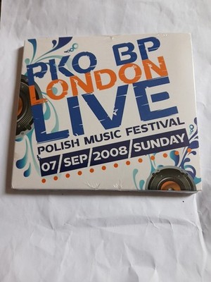 PKO BP LONDON LIVE POLISH MUSIC FESTIVAL 2008 CD NEW SEALED KAYAH HOOK BAJM DODA