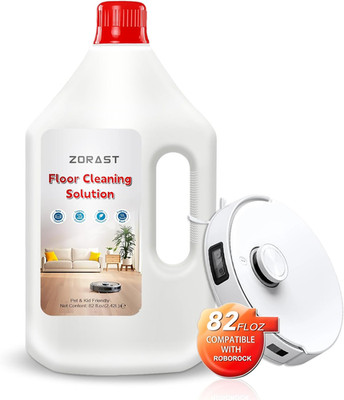 Floor Cleaning Solution, 82 Fl Oz, Compatible with All Roborock Mopping Robots (