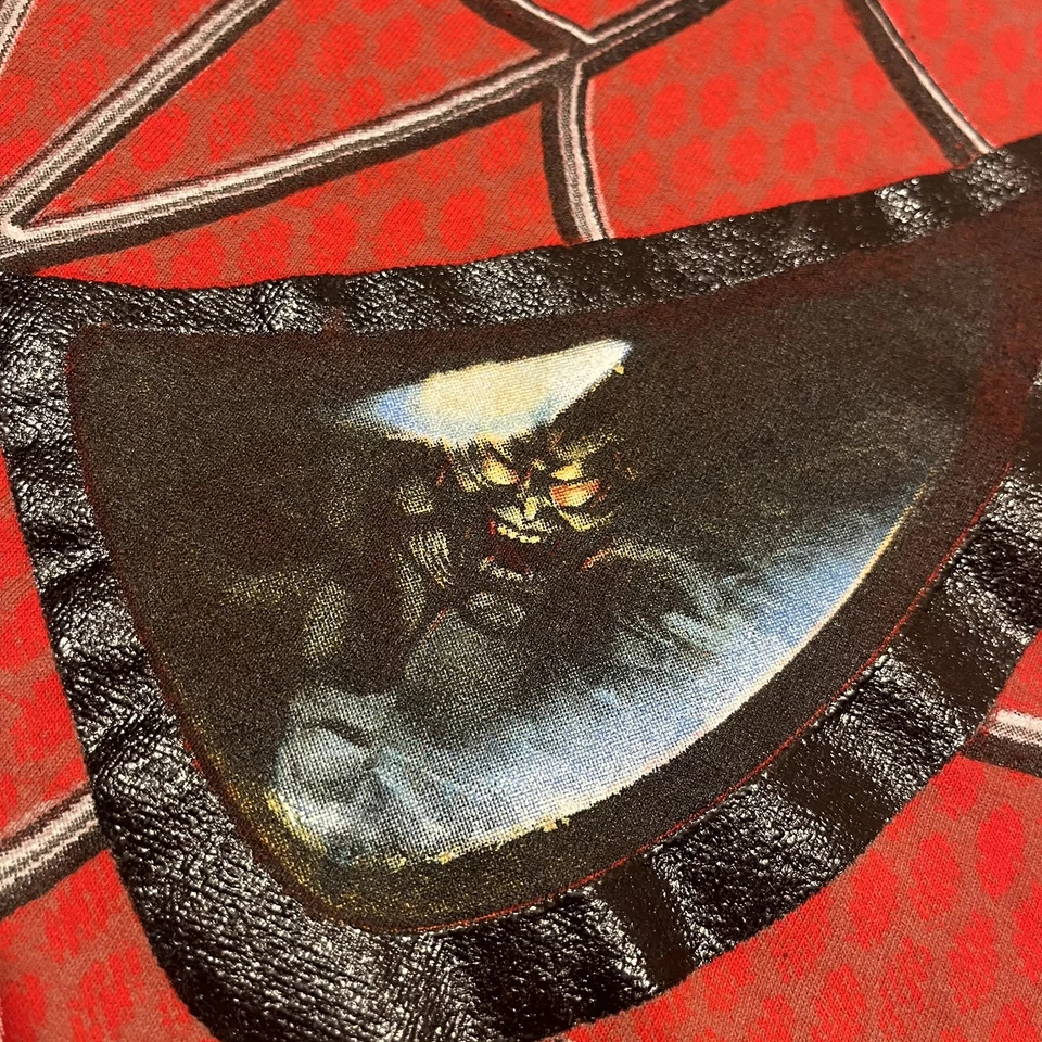 Camiseta De Colección Juvenil Grande Spiderman Película Promo 2002 Roja Limpia Niños De Colección Y2k Foto 2 de 4