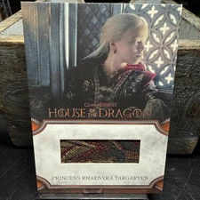 2024 House of the Dragon Season 1 Relic Card RC15 Princess Rhaenyra Targaryen