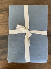 NWOT 100% Linen Flat Sheet+2 Pillowcases Set ...