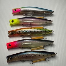 Megabass KAGELOU 100F Fishing Lures 5-Pack Set Excellent Condition