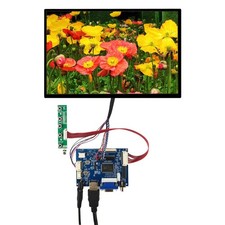 10.1" 1280X800 LVDS WLED IPS LCD Screen and H/D VGA AV Controller Board