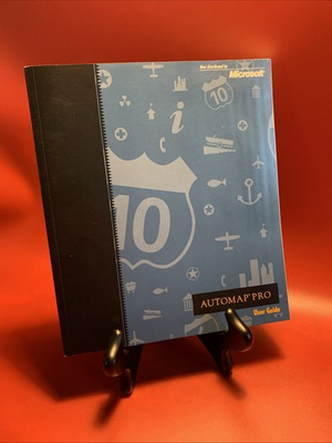 #ad Vtg 1995 Microsoft Automap Pro User Guide $25.96
