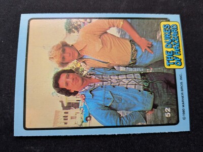 1980 Donruss The Dukes of Hazzard Card # 52 Luke, Beau (EX)
