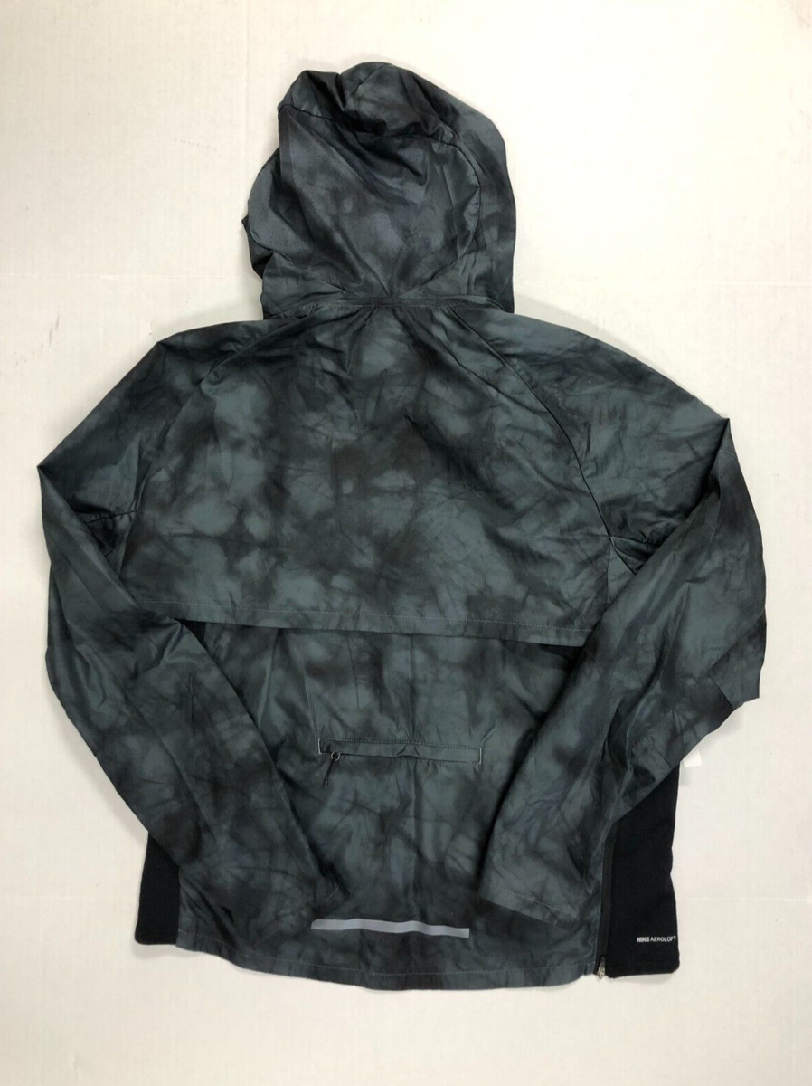 Nike Aeroloft 2-Piece Tech Running Jacket Black BV5699-021 Size