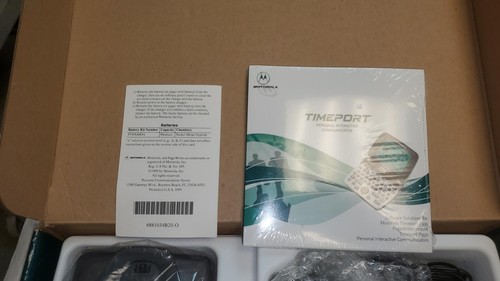 MCIP935D2BLK P935 A06JFB5806AJ motorola timeport personal interactive communica - Afbeelding 3 van 10