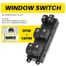 For 2013-2017 Subaru Legacy Outback Master Power Window Control Switch Driver EA
