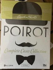 Agatha Christies Poirot: Complete Cases Collection (DVD 33-Disc Set) New