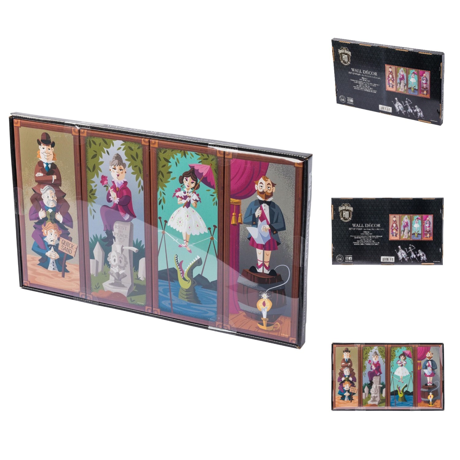 Haunted Mansion Stretch Painting Set 4pc 12