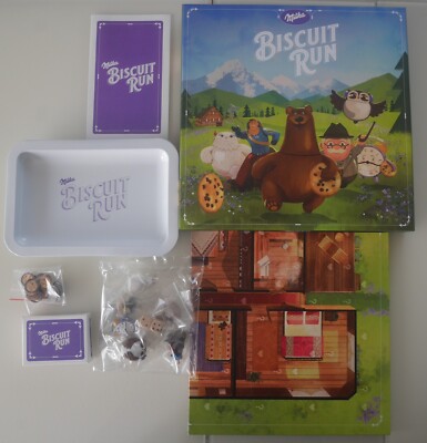 WIE NEU, UNBESPIELT: MILKA BISCUIT RUN! LIMITIERTES MILKA SPIEL! INHALT OVP!