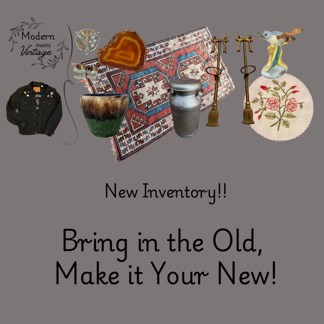 Bring in the Old, Make it New!