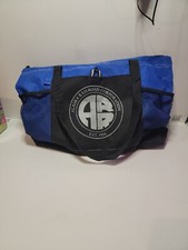 * VINTAGE * Alaska Railroad Corporation ARR Canvas Briefcase Satchel Duffle 