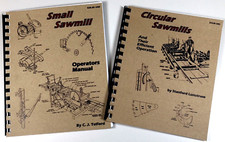Two How-To Run Circular Sawmill Operators Manuals Troubleshooting Setup Plans