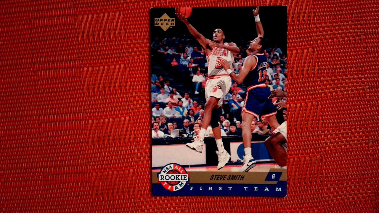 1992-93 Upper Deck All-Rookie Team #AR4 Steve Smith (See Scans)
