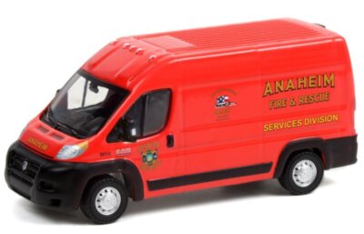 RAM ProMaster 2500 High Roof - 2018 - Firetruck - Greenlight 1:64