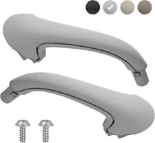 APPERFiT Interior Door Pull Handle Gray (Pair) Compatible with 